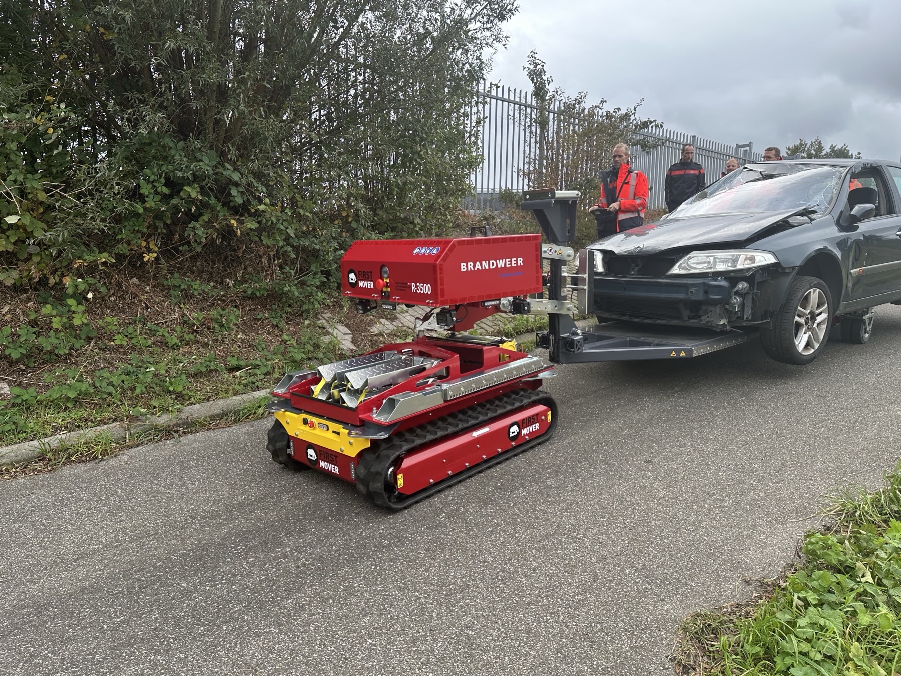 EV recovery on the road