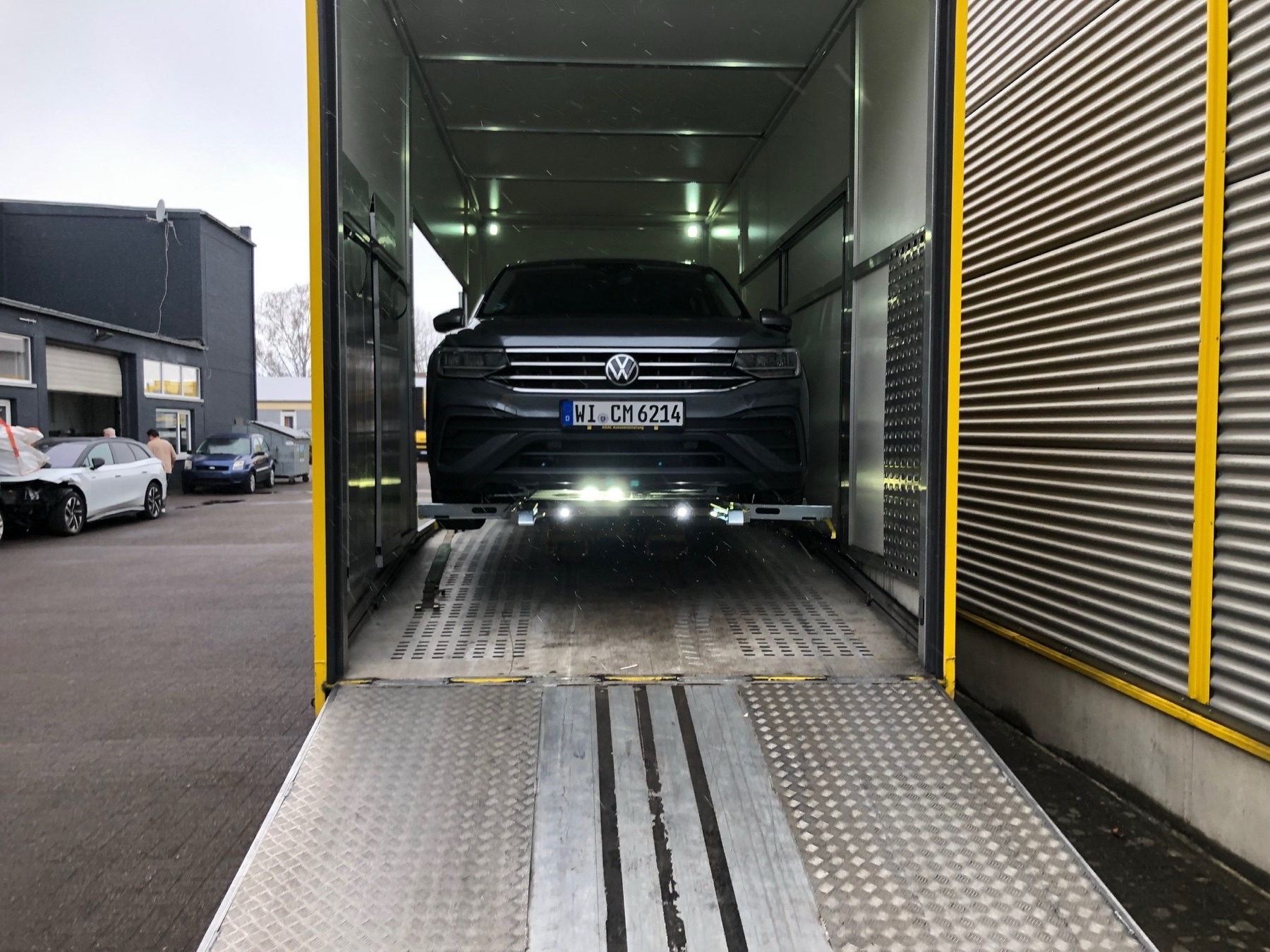 FMR recovery — Tyskland bil i kasse
